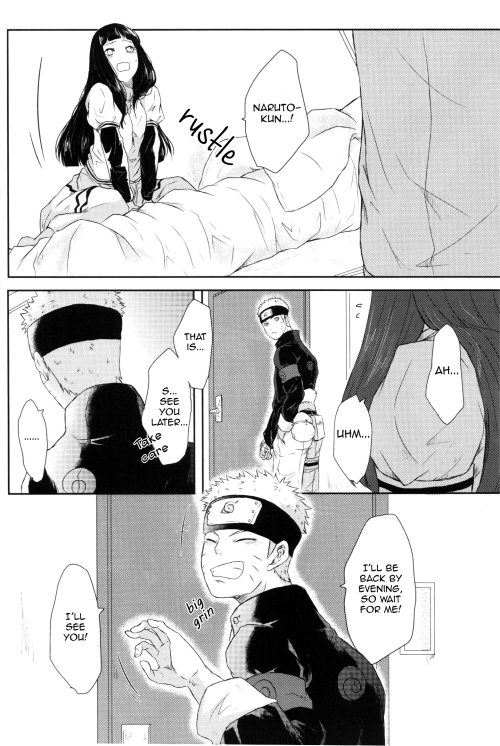 occasionallyisaystuff:  These are preview pages to Naruto-kun, So Lewd!!, an R-18 doujin by Oretto AKA Ring memo (browse the artist’s works I’ve translated previously here). As Naruto and Hinata’s relationship develops, Hinata becomes self-conscious