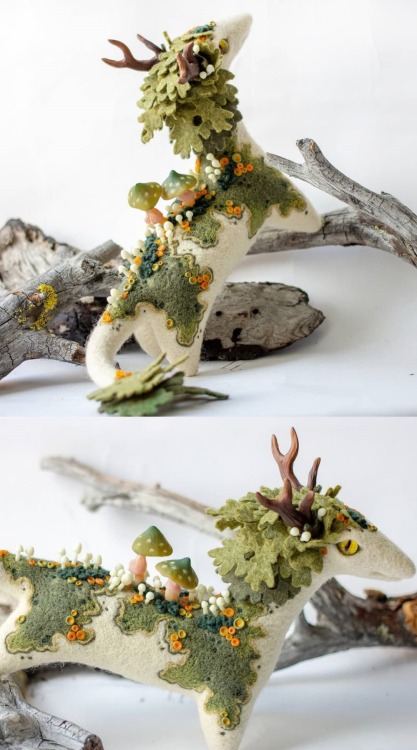 bitterradiolarite:sosuperawesome:Pumpkin and Forest DragonsAlena Bobrova on Etsy @hermitpolarbear @o