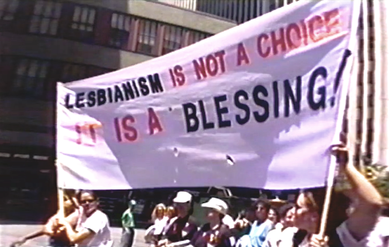 lesbianherstorian: “LESBIANISM IS NOT A CHOICE, IT IS A BLESSING!” at the new
