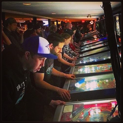 Amazing turnout at last night’s @ottawapunkpinball monthly #tournament - big thanks to all the playe