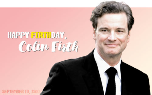 rottencoconut - Happy 57th birthday, Colin Firth ...