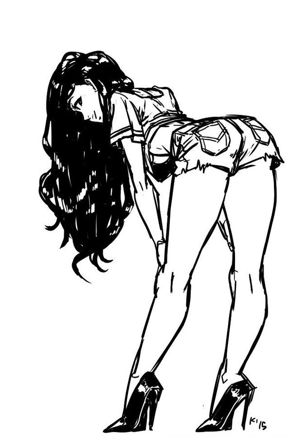 Oh I didn&rsquo;t know she drew Wii fit