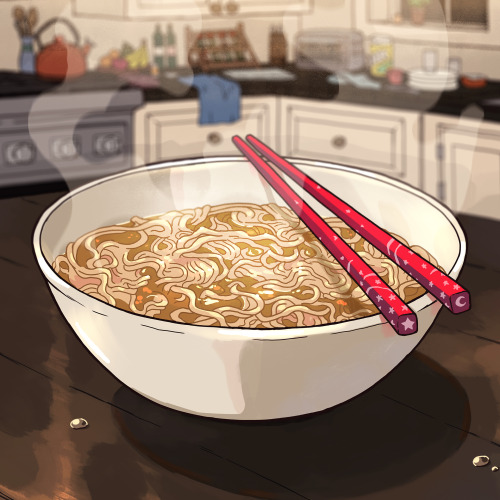 livinthefuture3000: I’d do anything for ramen. I guess that means I’d do anything for 13