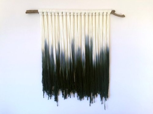 Dip Dye Wall Hanging //HalfPastWorkshop