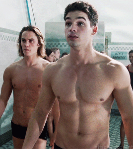 gifscheckpoint: STEVEN STRAIT and TAYLOR KITSCH in THE COVENANT. Visit gifscheckpoint for more RP gi