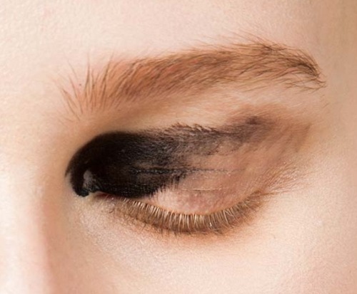 thomeyorker:Makeup at Proenza Schouler Fall 2015