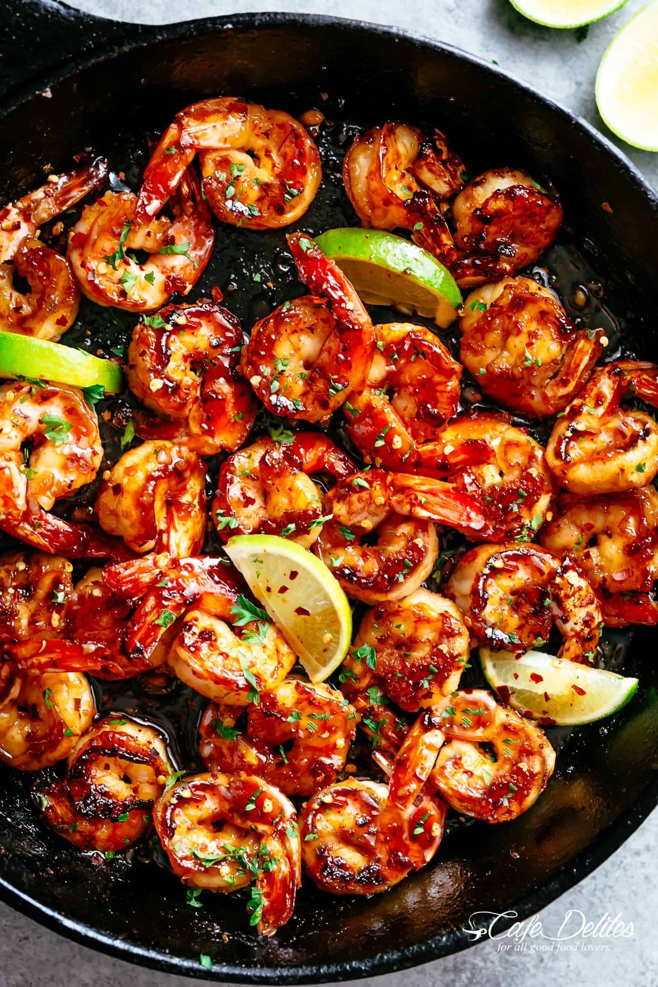 guardians-of-the-food:Browned Butter Honey Lime Shrimp