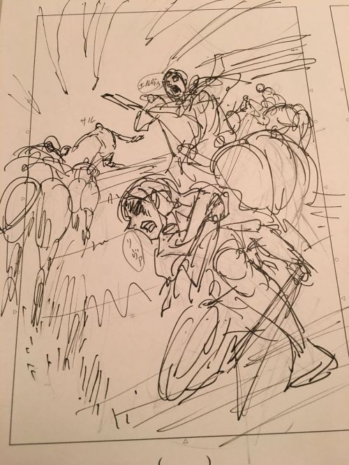 Isayama Hajime shares the original sketch adult photos