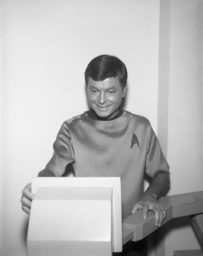 trekcore: De Kelley as Doctor Leonard McCoy.