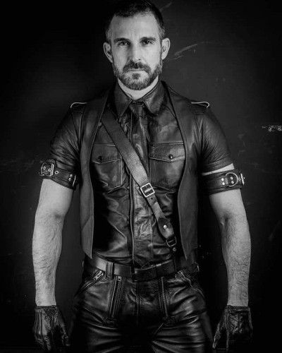 Leather, restraints and authority. on Tumblr