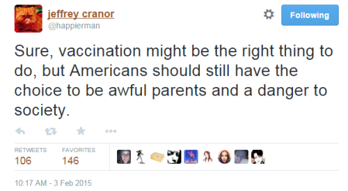 wreckingbally: Jeffrey Cranor on the Anti-Vaccines Nonsense