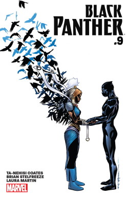 superheroesincolor: Black Panther #9 (2016)  //  Marvel Comics Black Panther (T'Challa)  and Shuri Story: Ta-Nehisi Coates, art:   Brian Stelfreeze   Get the comics here  [Follow SuperheroesInColor faceb / instag / twitter / tumblr / pinterest] 