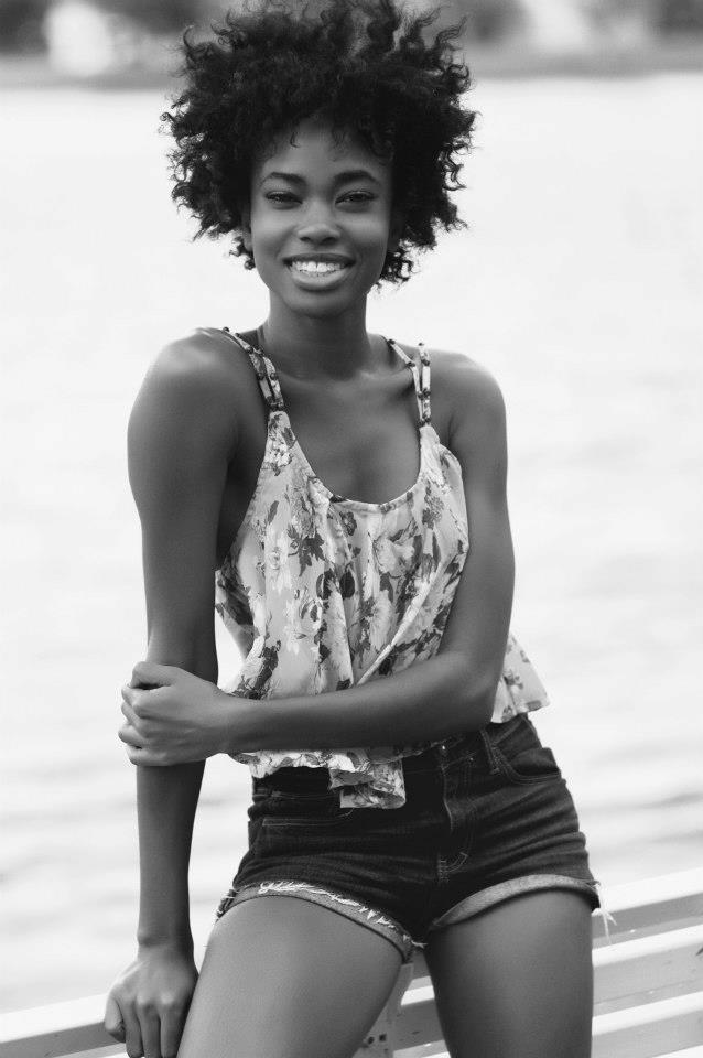 naturalblkgirlsrock:  Andrea Thomas Elite Models 