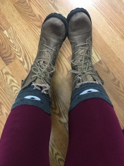 Cute socks and boots for Roxtoberfest 