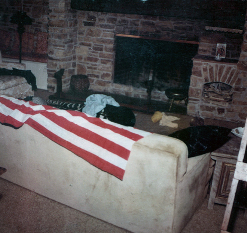 Crime Scene Photographs Taken At 10050 Cielo Drive, Where Sharon Tate And Four Others Were Murdered By