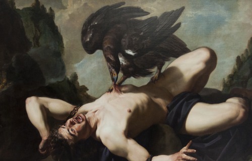 detailedart: 1. Prometheus Bound, 1618, by Frans Snyders (eagle) and Peter Paul Rubens | 2. The Puni