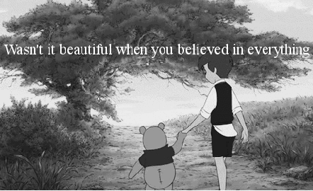 thinktwicetrue:  don’t stop. believing. hold on to that feeling. ;P  