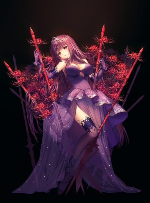 Scathach After Party ● ● ●  Pixiv &amp; Twitterincluded in the fanbook i’m working on plus I will tu
