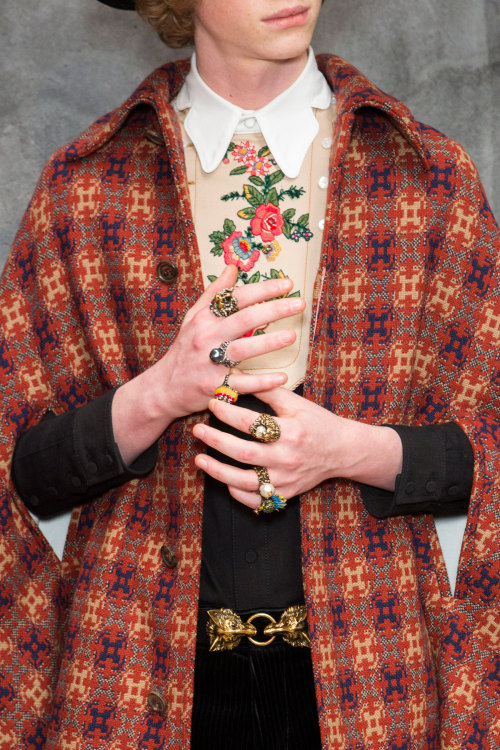 runwaysass:  Backstage at Gucci FW16 