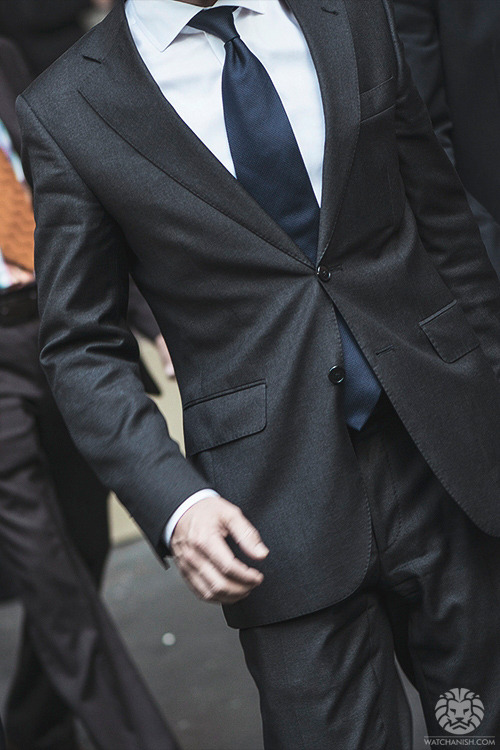 watchanish:  Menswear spotting during our visit at Baselworld.More of our footage