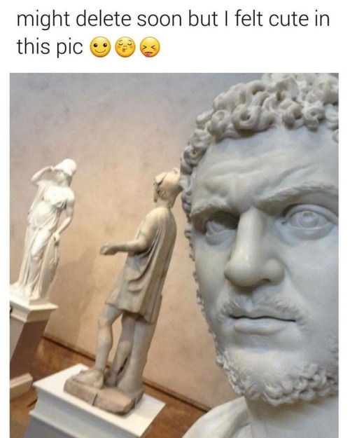 thetwelvecaesars: roughromanmeme:Caracalla you edgy bastard …this was on my camera roll. Who 