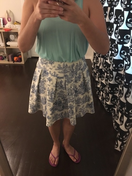 I found these curtains at Lowes, and now I have a new skirt ‍♀️