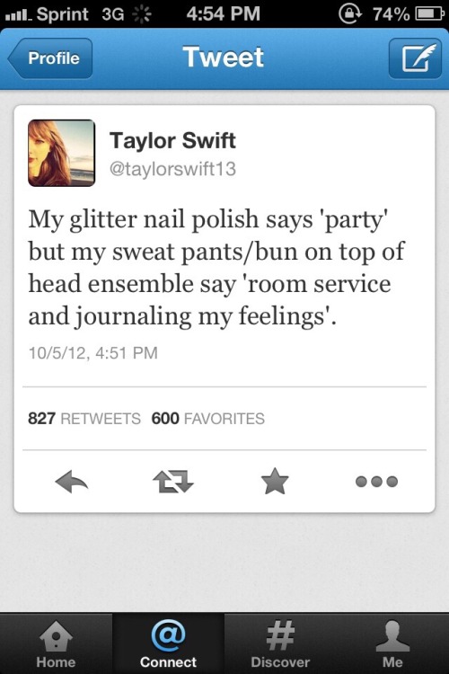 swiftiesince07: I don’t think I’ve ever related to a tweet more in my life.