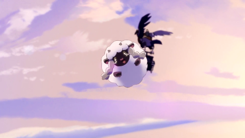 corsolanite: Wooloo free falling from a flying taxi has to be the cutest yet most badass thing I hav