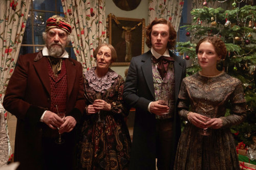 The man who invented Christmas (2017)Based on the story of Charles Dickens, writing A Christmas Caro