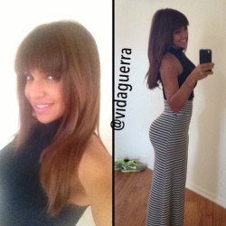 byebyelazygirls:  Cut 10 inches off my hair. New cut new color #vidaguerra #therealvidaguerra #vidaforce #me #model #latina #haircut