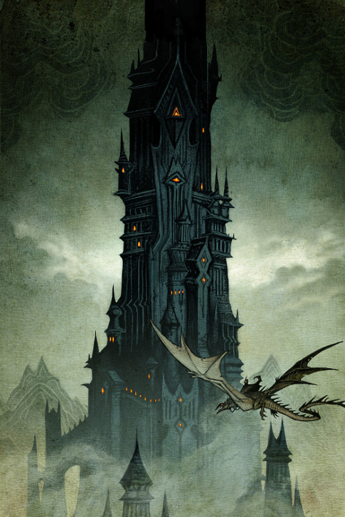 vizual-demon: Cover art by Johan Egerkrans for the 2019 Swedish editions of J.R.R. Tolkien’s The Hob