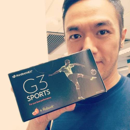 cliftonkwan: 好興奮！好興奮！好興奮！(重要事情講三次！) 日本限定G3 Sport已限量限量限量登陸香港，裡面除有高抗氧化的木鱉果果汁外，更加入來自歐洲的Robuvit，不含咖啡因但提供