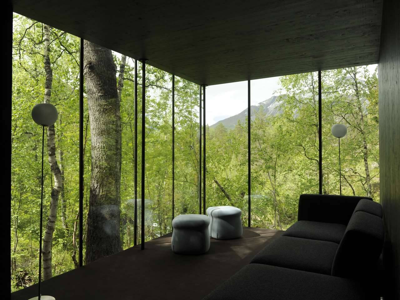 archatlas:      Juvet Landscape Hotel (aka Ex Machina Nathan’s House) Jensen &amp;