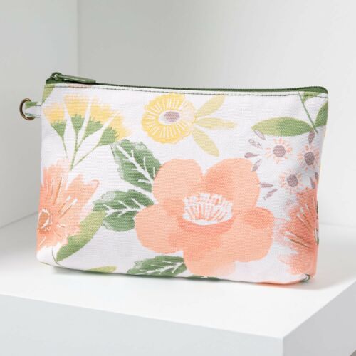 $10.0 ~ Thirty One-Mini Zipper Pouch- MORNING FLORAL -NIP, Bag Accessories, Purse Accessories, Tote 