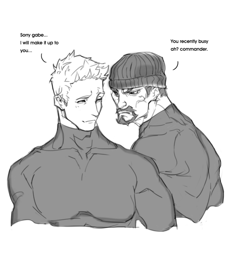 magealien:  Over watch fanart.I love reaper. 4th pic “But he is leaving you soon.”