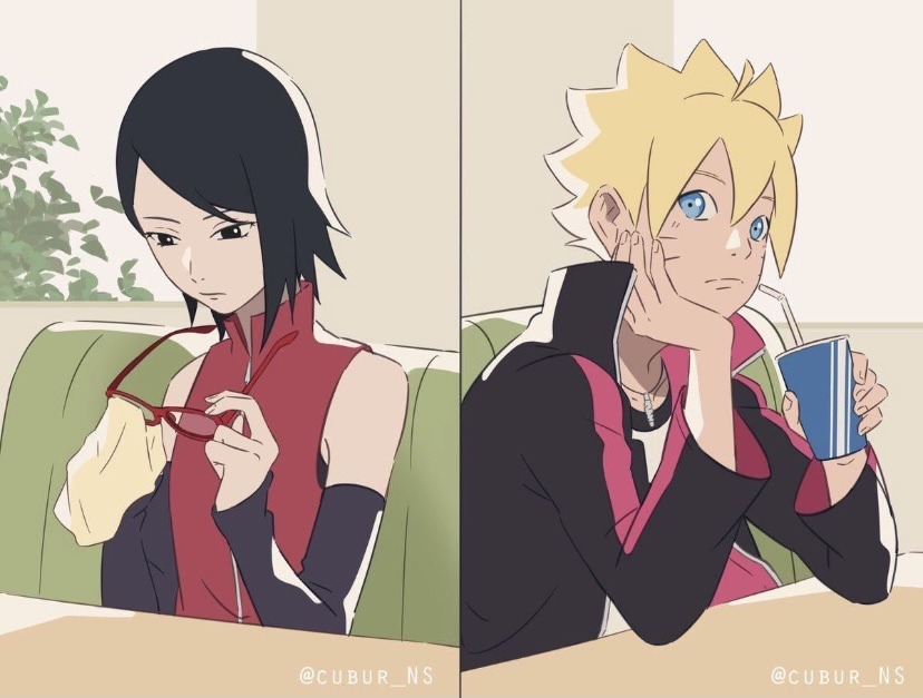 Boruto x Sarada on Tumblr