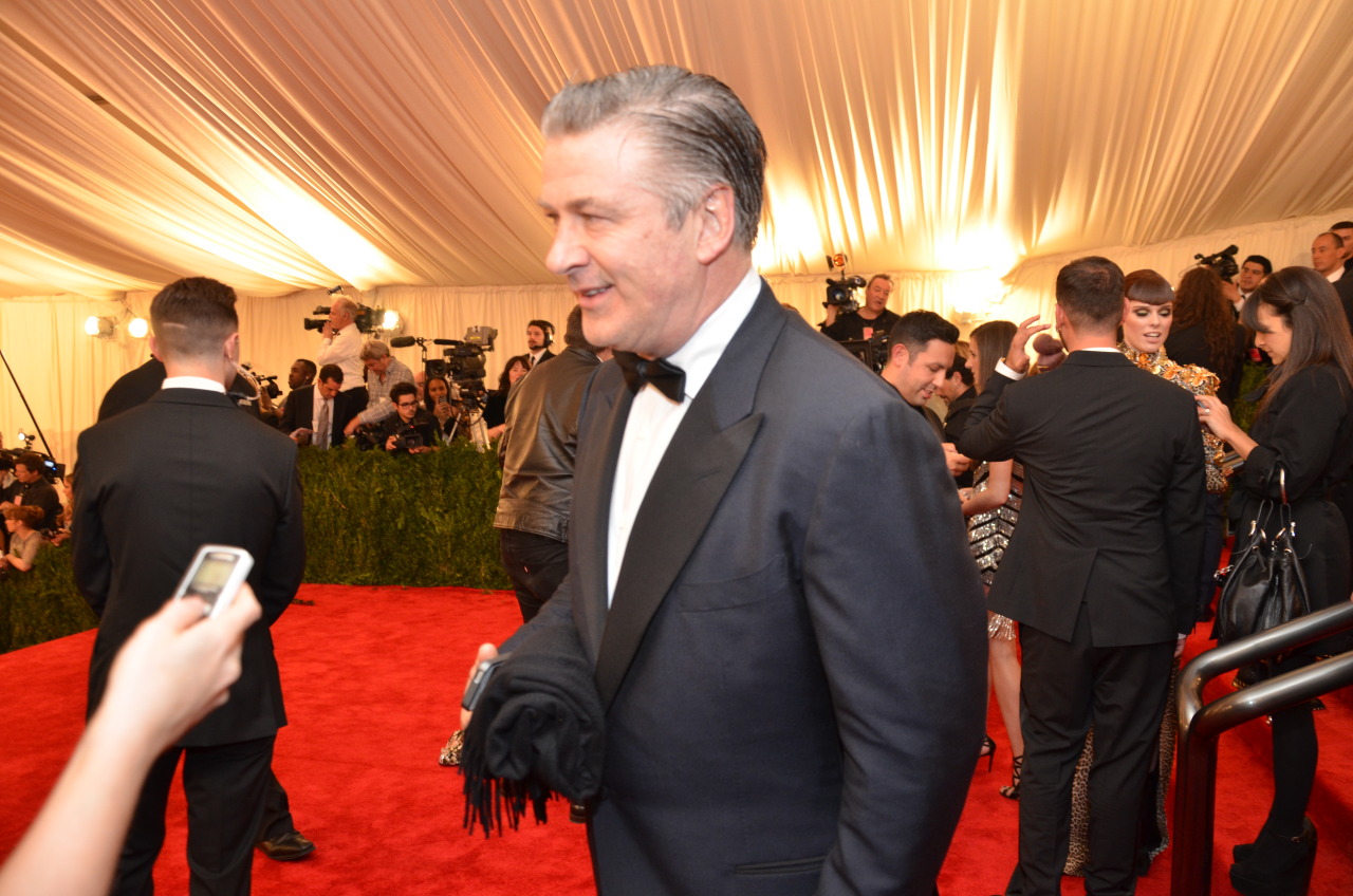 Alec Baldwin let his wife do the interviews on the red carpet. He simply noted that his daughter, Ireland, was in town but not atteding the Met Ball. “She’s doing modelling now, but I want her to get into acting, she’s very talented and very funny,”...