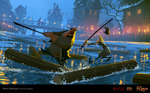 Klaus :: Pitchbook Illustrations By Marcin Jakubowski 
