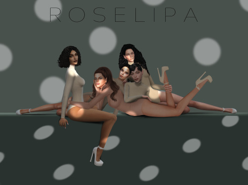 roselipaofficial:[ROSELIPA] 34+35About this pose pack:In Game Pose♥  19 single poses for Female♥  1 