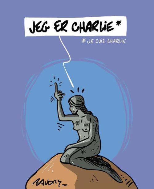 jesuis-charlie:HERVÉ BAUDRY - http://www.twitter.com/hervebaudry#JegErCharlie #JeSuisCharlie #JegErDanske