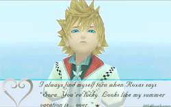 :  I Always Find Myself Torn When Roxas Says “Sora. You’re Lucky. Looks Like