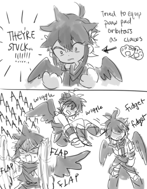 aaamph:  thumbs are great, dont equip cat paw weapons as gloves   