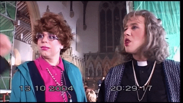 Reece And Steve As Bernice And Pauline - Behind The Scenes Of The League Of Gentlemen’s Apocalypse