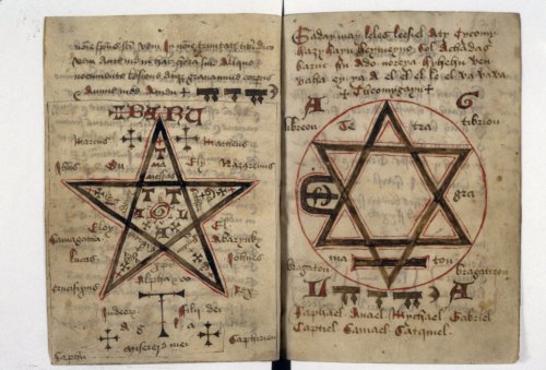 bodleianlibs:The Rawlinson necromantic manuscript, 15th centuryThis collection of texts on magic and