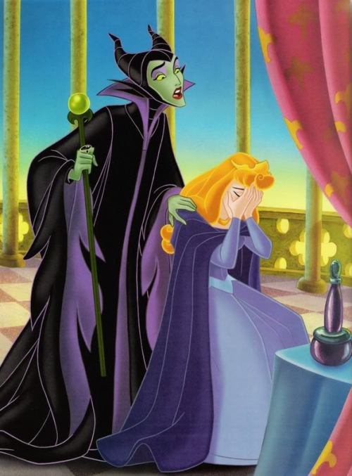 theotherwesley:disneyprincetimothy:Long before the Maleficent movie, Disney released a hilarious boo