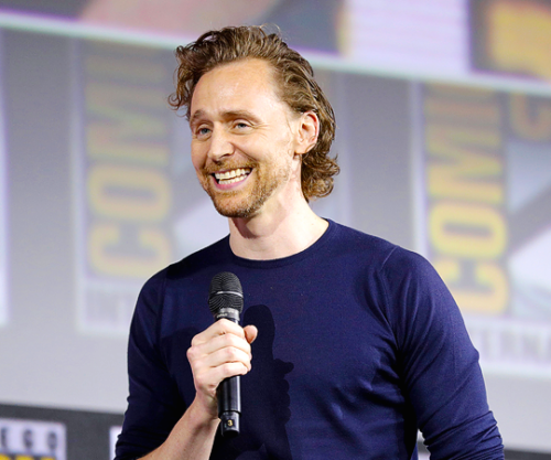 TOM HIDDLESTONMarvel Studios Panel, Comic-Con 2019 in San Diego, California › July 20, 2019