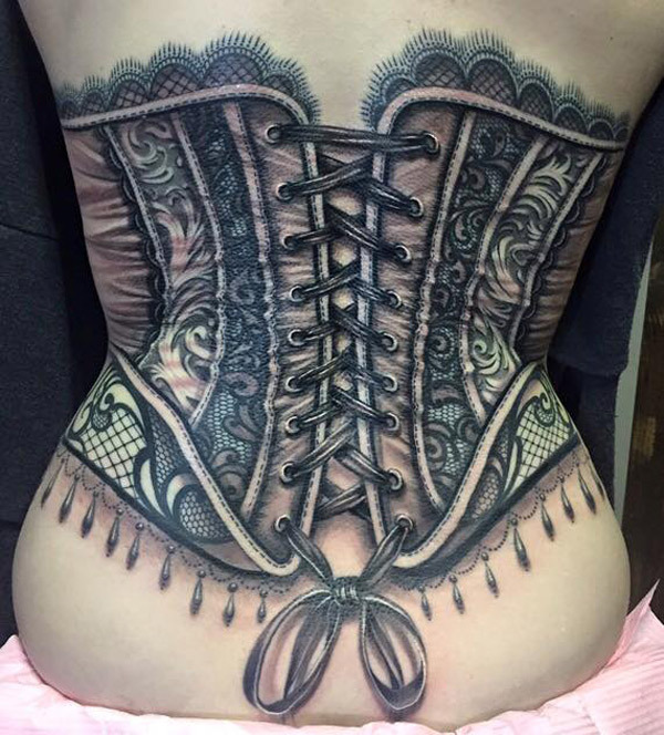 tattooideas123:  Corset Back Piecehttp://tattooideas247.com/corset/