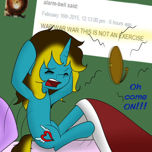 asksweetdisaster:Storm: I guess I’ll put her to bed?Sweet: Zzzzz…  x3 Aww~