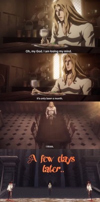 Alucard isn’t handling quarantine well.