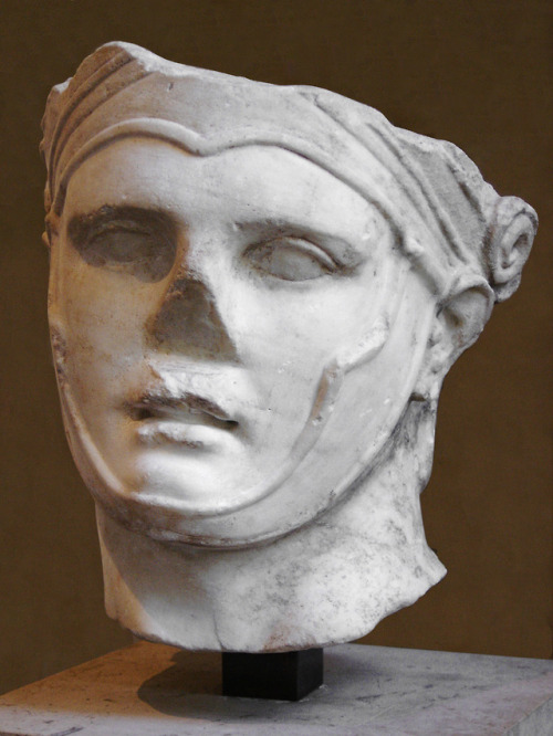 Portrait bust of Seleucus I Nicator (ca. 359-285 BCE), general of Alexander the Great and first rule